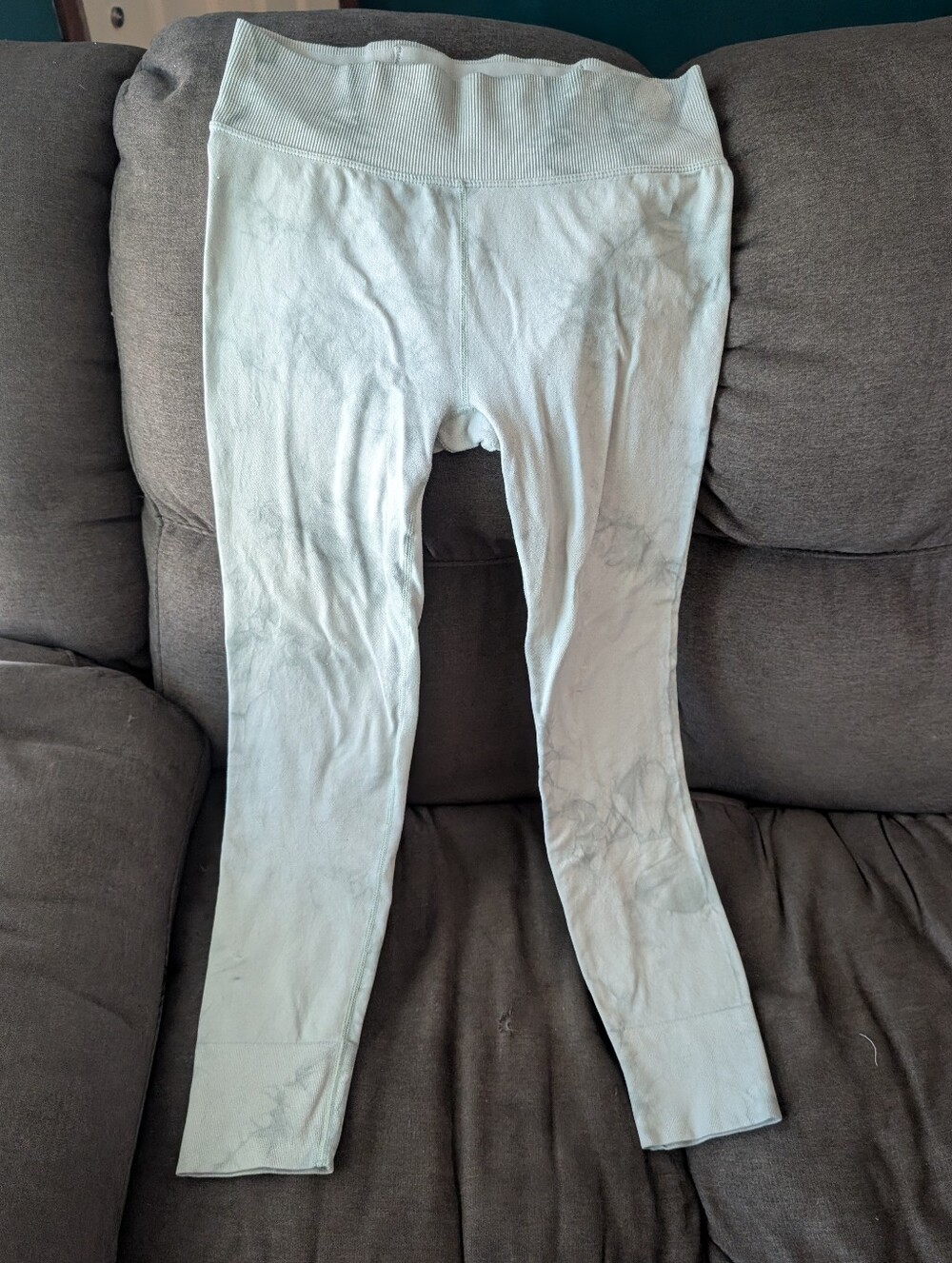 Balance And Harmony Seamless Mint Green Tie Dye Leggings